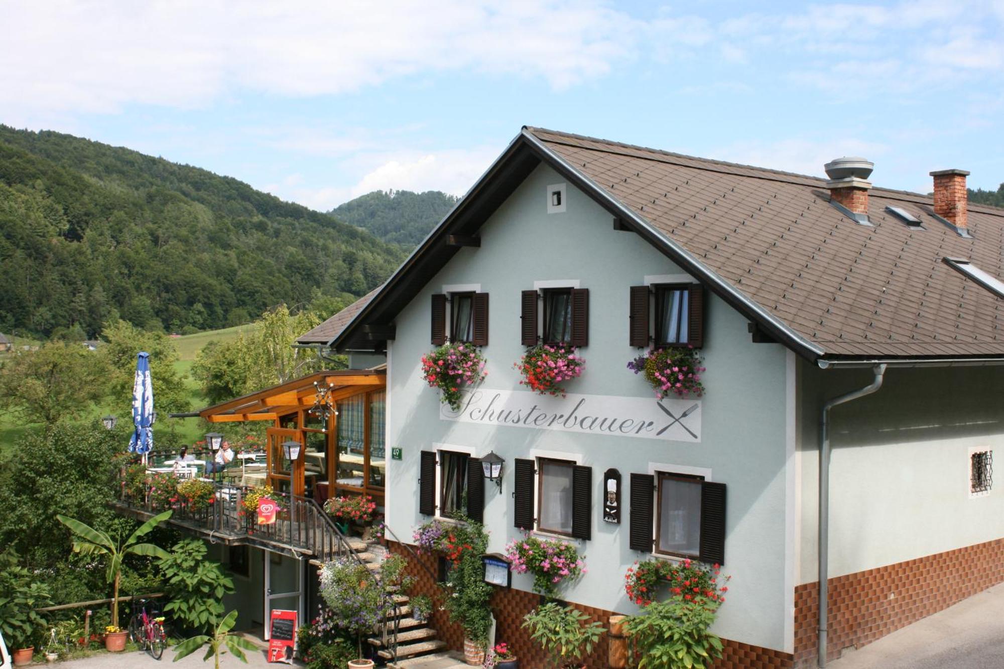 Gasthaus - Gaestehaus Schusterbauer Rein 외부 사진